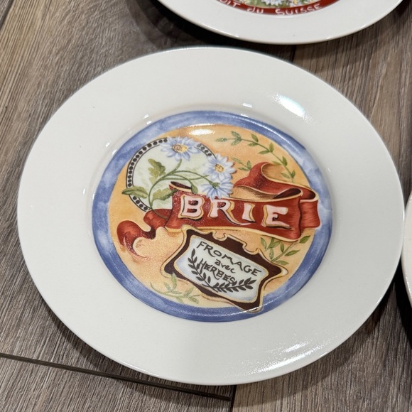 NEW RESTORATION HARDWARE RH Cheese Plate Set (4) Assorted Designs Classic - Picture 5 of 9